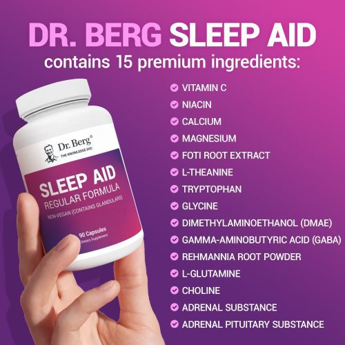 5. Ingredients Image Dr. Berg Sleep Aid