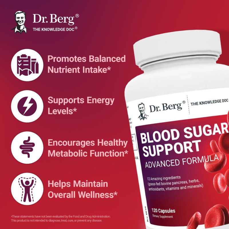 Dr. Berg Vitamin Blood Sugar Support 3