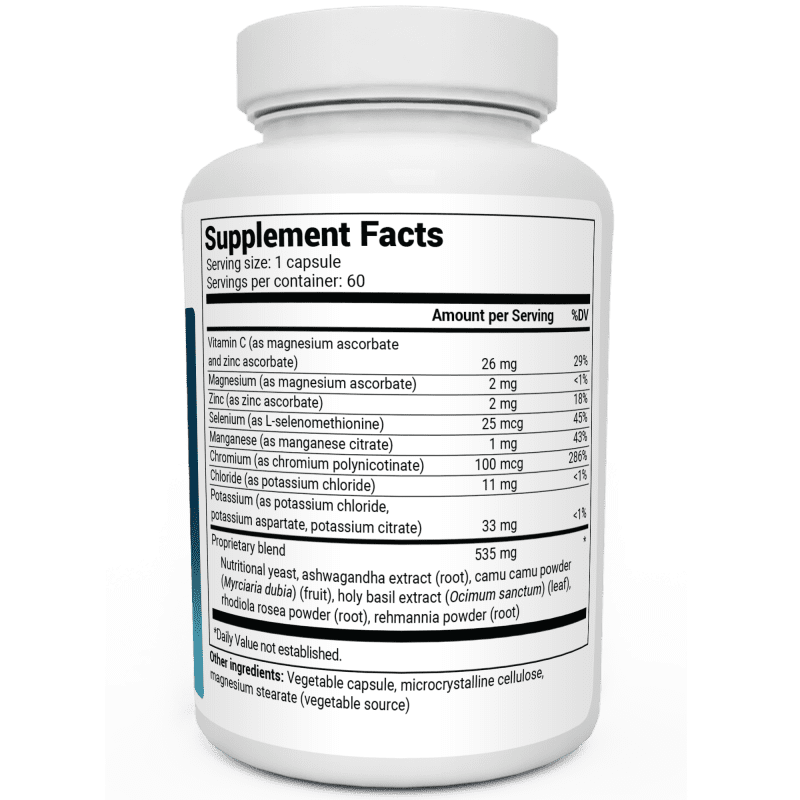 US Adrenal Cortisol Support 2024 3D3