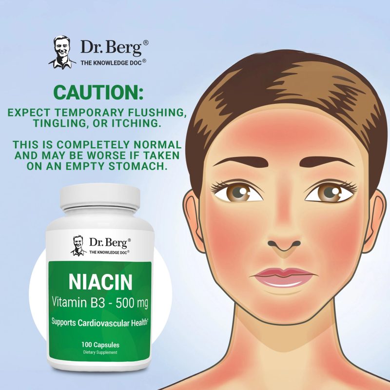 dr berg niacin flushing notice